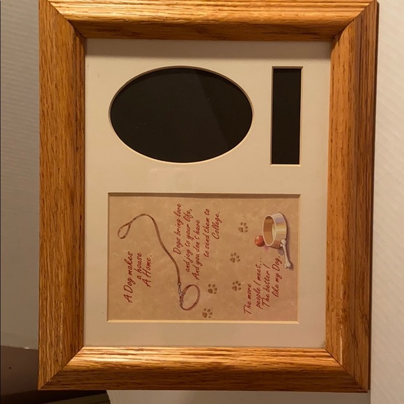 DOG Large Picture Frame Wooden - Picture 7 of 7